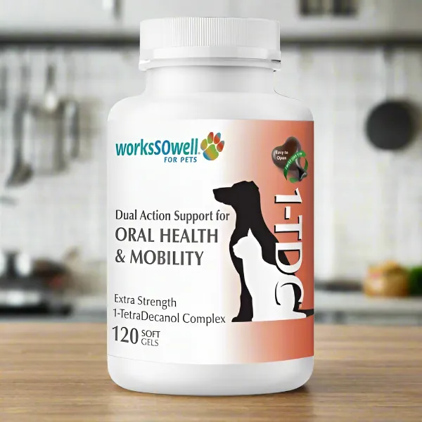 1-TDC Periodontal & Joint Health Softgels for Dogs & Cats