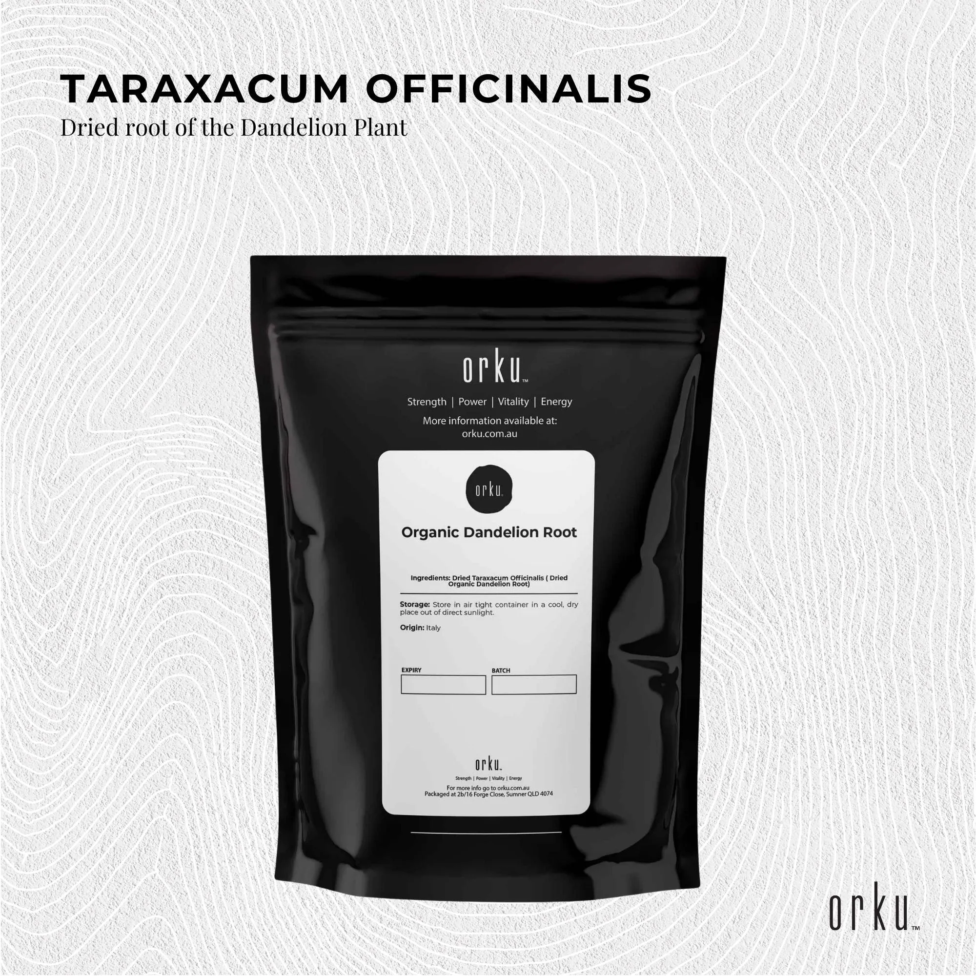 1Kg Organic Dandelion Root | Dried Raw Herbal Tea Supplement | Natural Detox Support