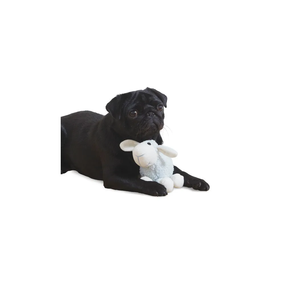 Ancol Small Bite Plush Lilac Lamb Dog Toy