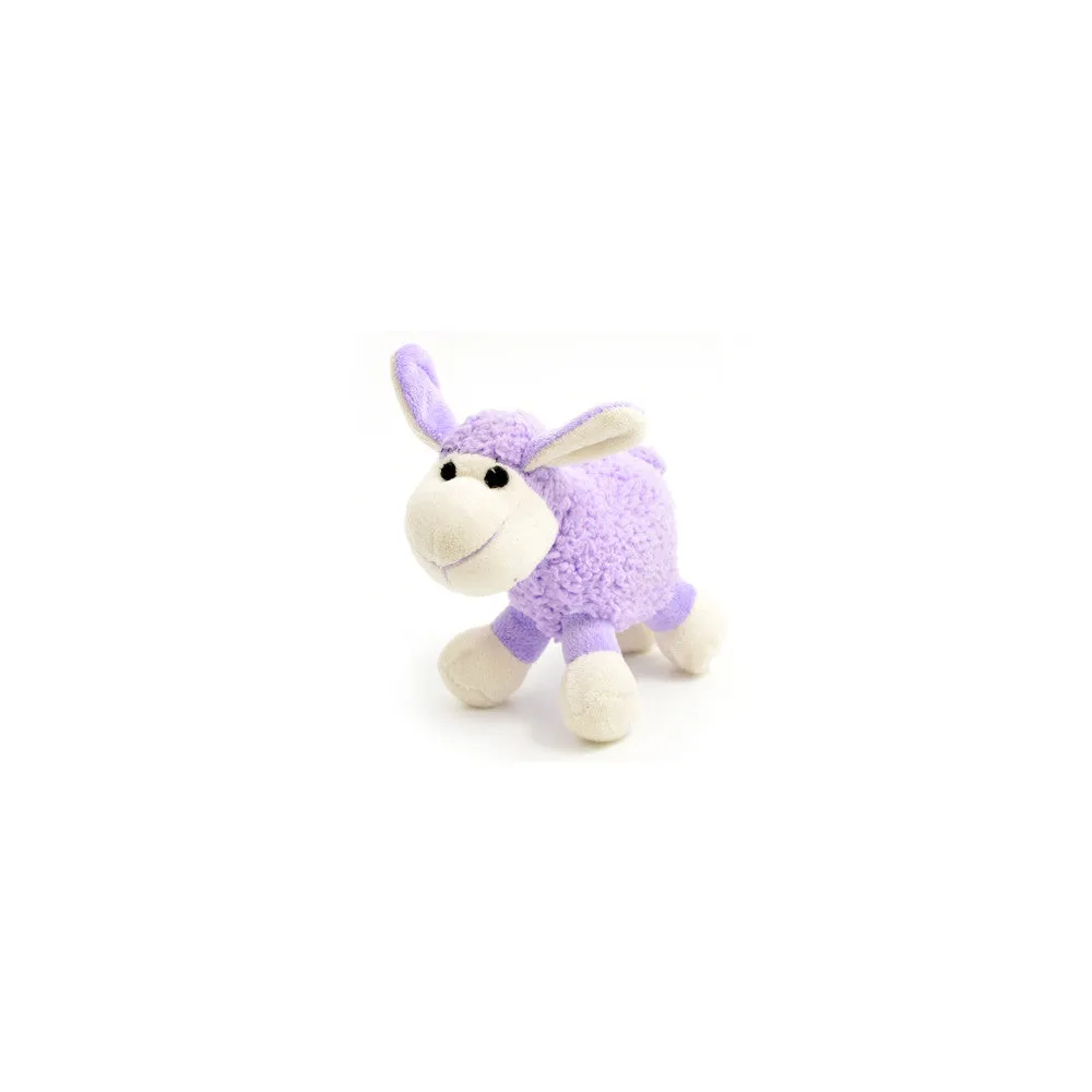 Ancol Small Bite Plush Lilac Lamb Dog Toy