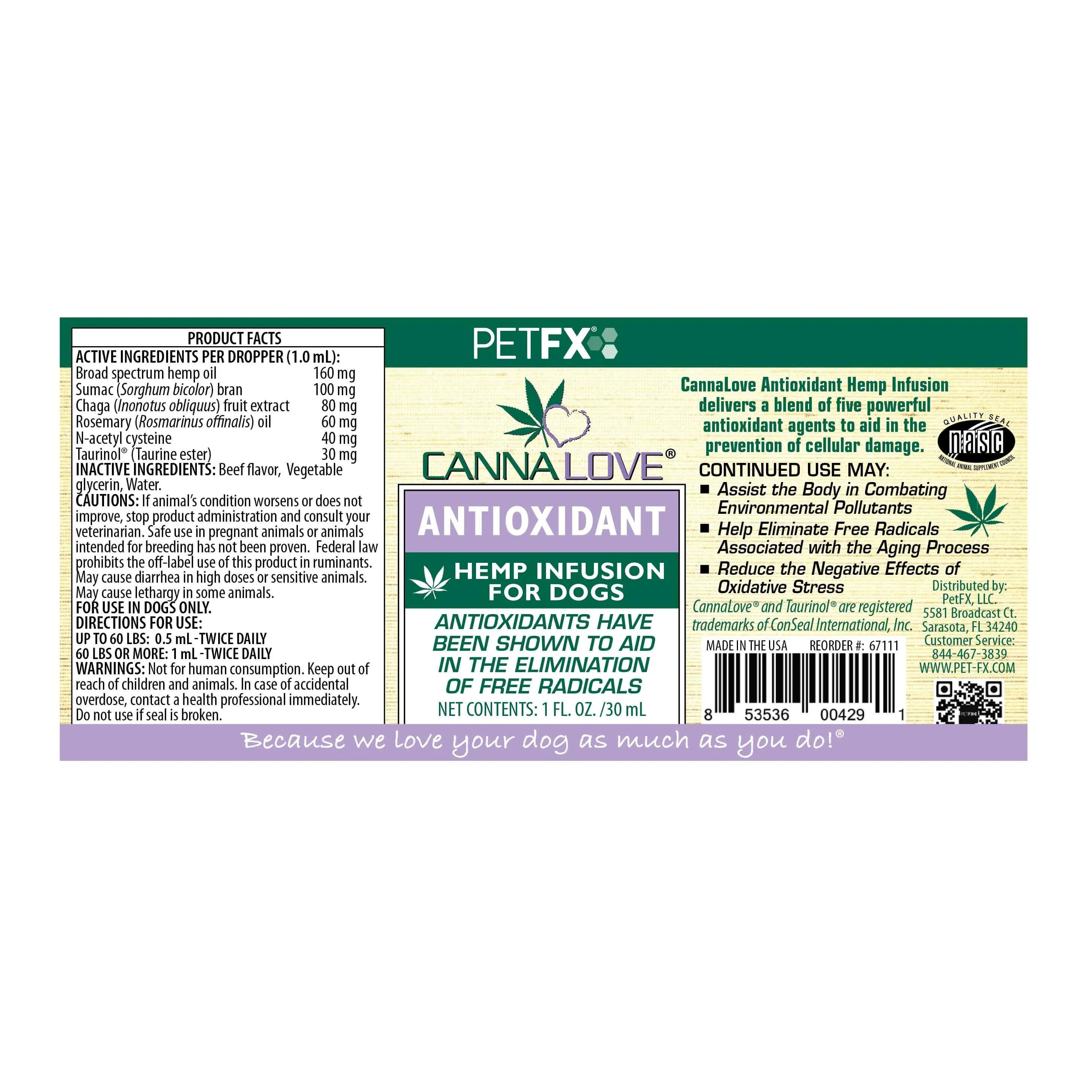 Antioxidant Hemp Infusion