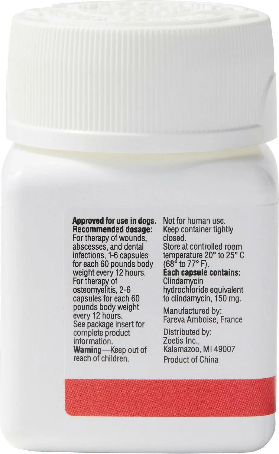 Antirobe (clindamycin hydrochloride) Capsules, 150mg