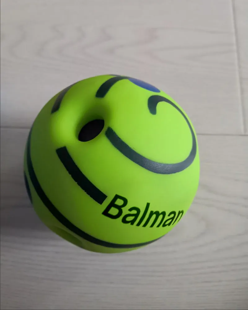 Balman pet toy ball, interactive dog toy, makes funny sounds when rolling or shaking, pets know best
