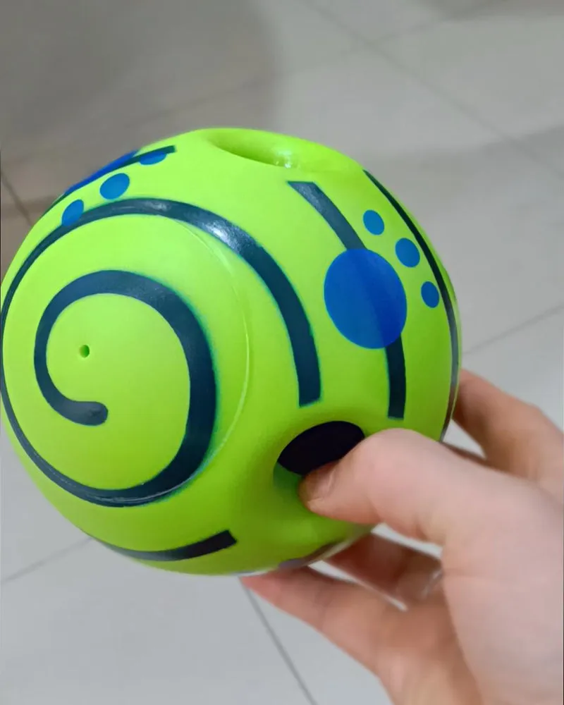 Balman pet toy ball, interactive dog toy, makes funny sounds when rolling or shaking, pets know best