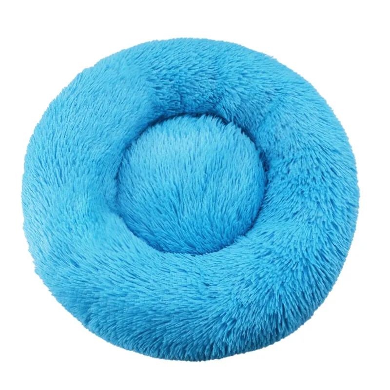 Best Comfy Calming Pet Bed Kennel Ultra Soft Luxurious Faux Cushion