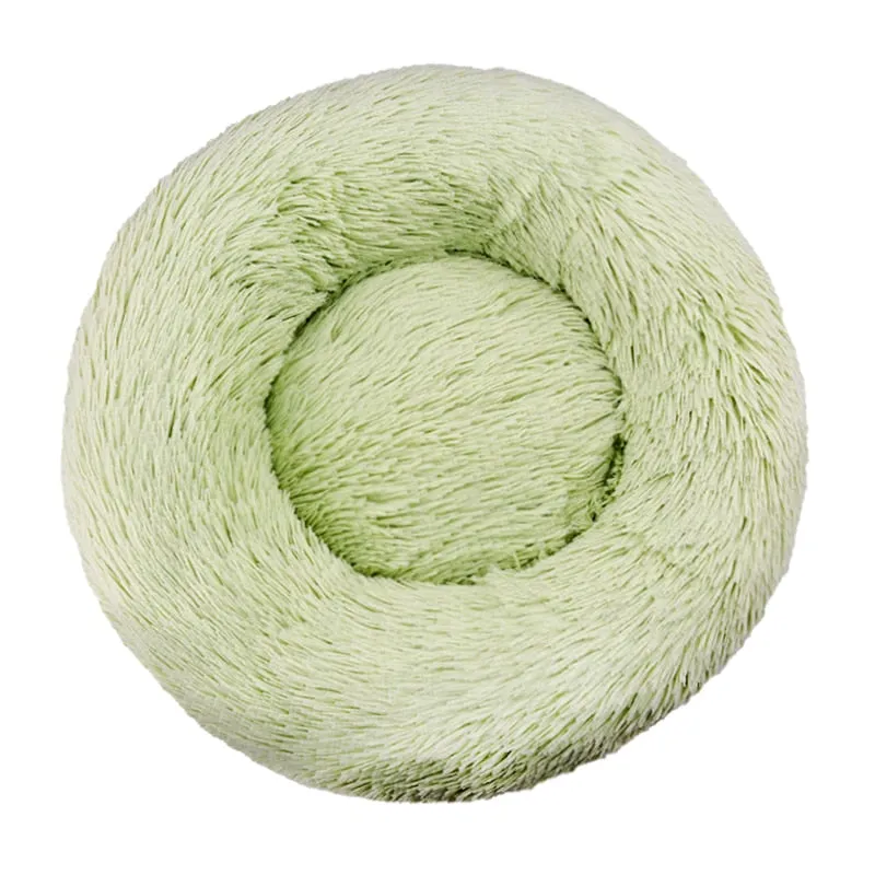 Best Comfy Calming Pet Bed Kennel Ultra Soft Luxurious Faux Cushion