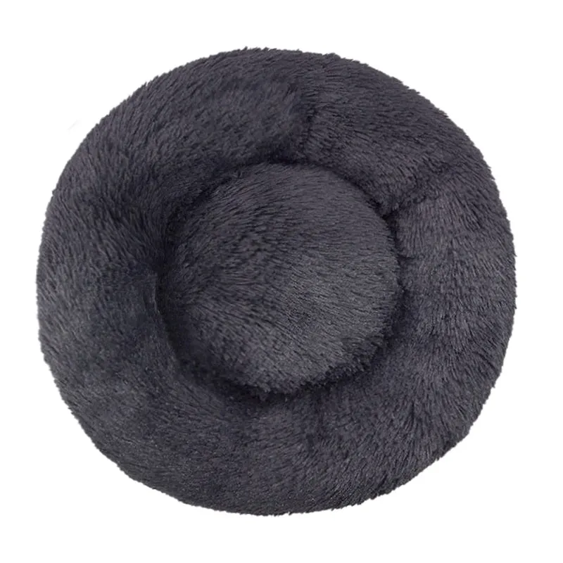 Best Comfy Calming Pet Bed Kennel Ultra Soft Luxurious Faux Cushion