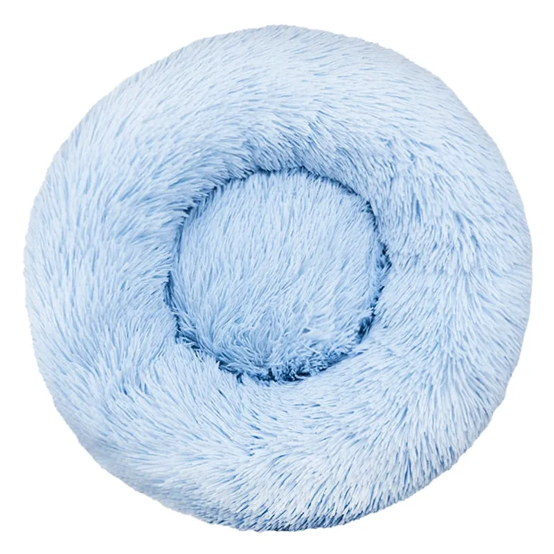Best Comfy Calming Pet Bed Kennel Ultra Soft Luxurious Faux Cushion