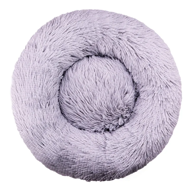 Best Comfy Calming Pet Bed Kennel Ultra Soft Luxurious Faux Cushion