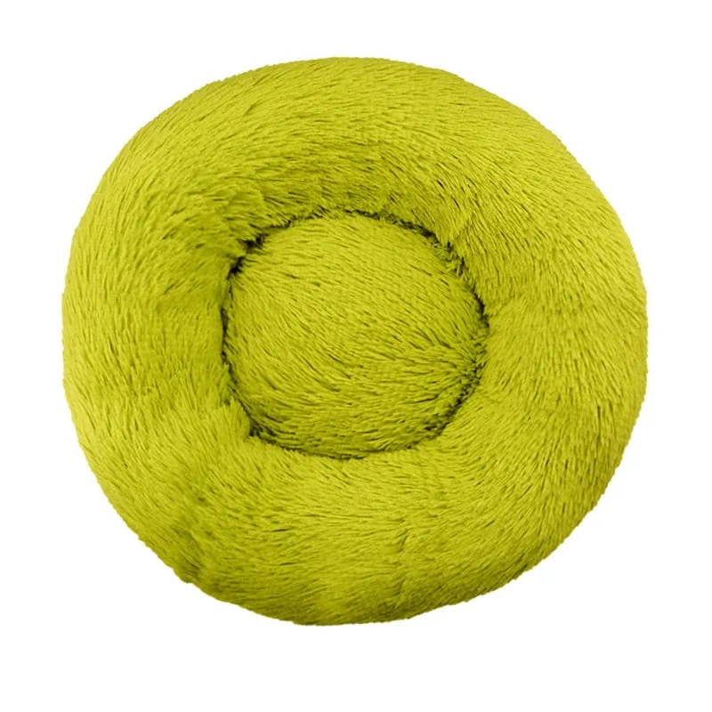 Best Comfy Calming Pet Bed Kennel Ultra Soft Luxurious Faux Cushion