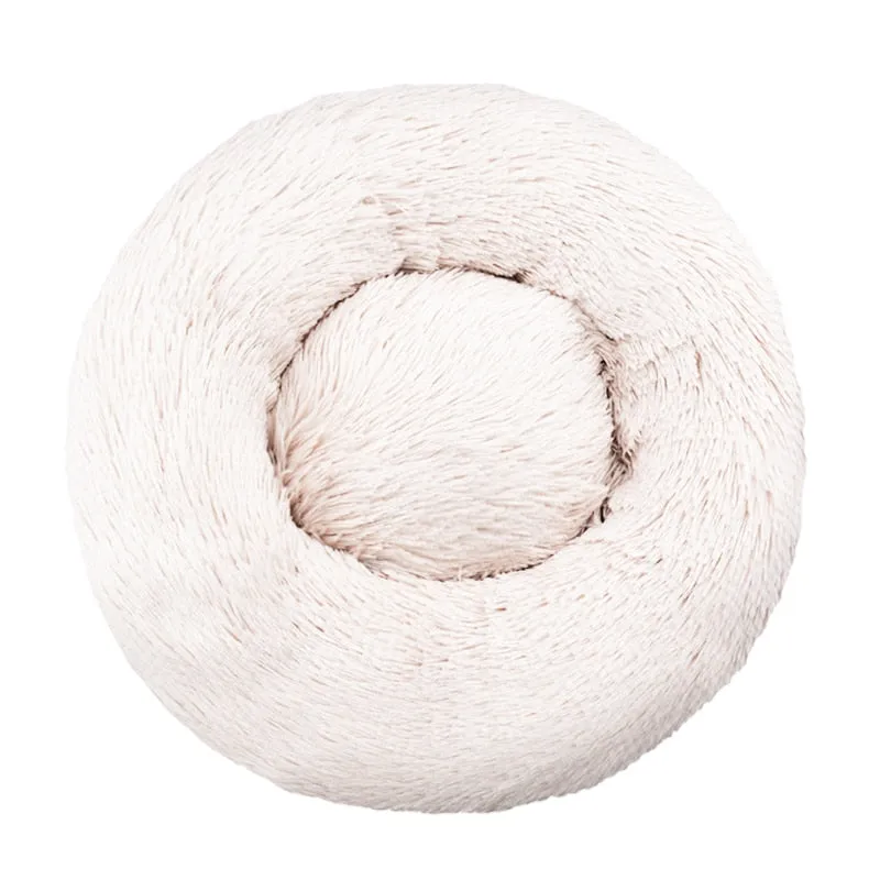 Best Comfy Calming Pet Bed Kennel Ultra Soft Luxurious Faux Cushion