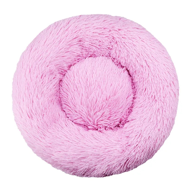 Best Comfy Calming Pet Bed Kennel Ultra Soft Luxurious Faux Cushion