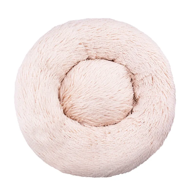 Best Comfy Calming Pet Bed Kennel Ultra Soft Luxurious Faux Cushion
