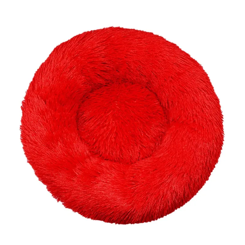 Best Comfy Calming Pet Bed Kennel Ultra Soft Luxurious Faux Cushion