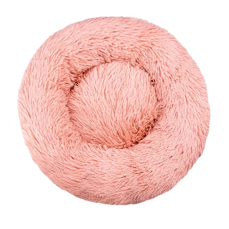 Best Comfy Calming Pet Bed Kennel Ultra Soft Luxurious Faux Cushion