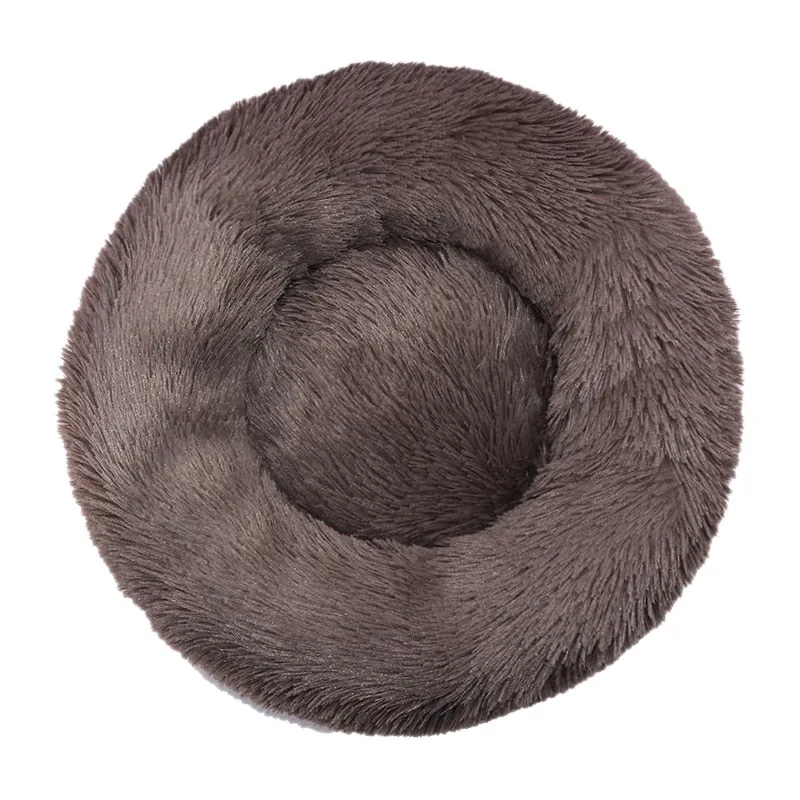 Best Comfy Calming Pet Bed Kennel Ultra Soft Luxurious Faux Cushion
