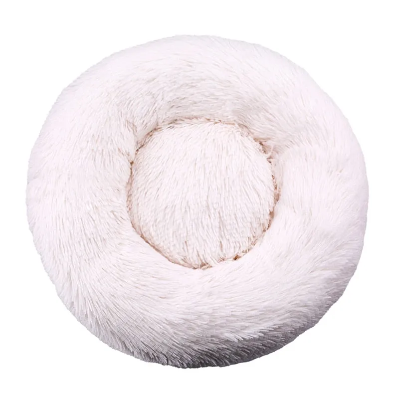 Best Comfy Calming Pet Bed Kennel Ultra Soft Luxurious Faux Cushion