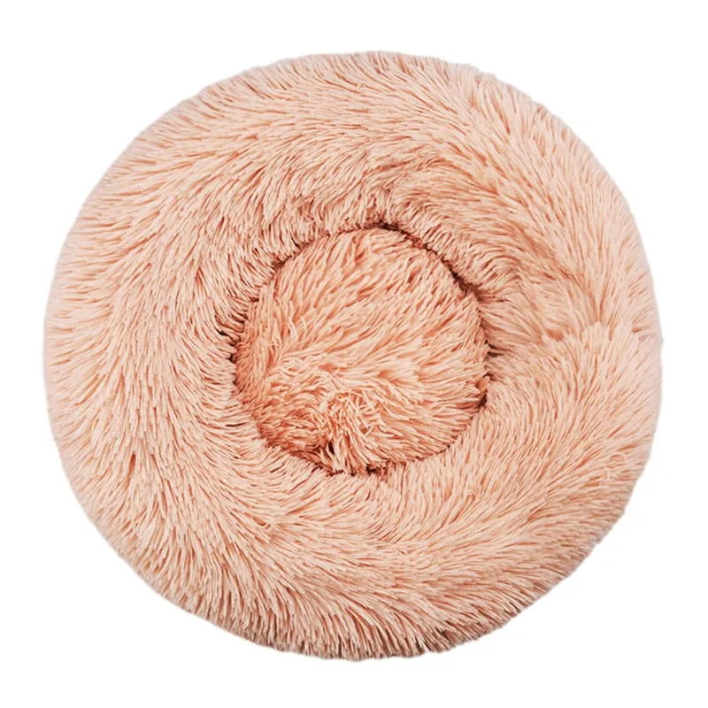 Best Comfy Calming Pet Bed Kennel Ultra Soft Luxurious Faux Cushion