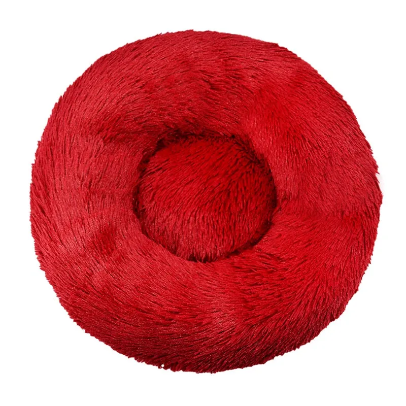 Best Comfy Calming Pet Bed Kennel Ultra Soft Luxurious Faux Cushion