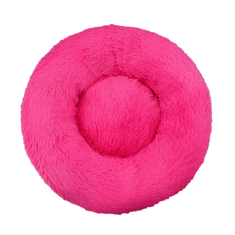 Best Comfy Calming Pet Bed Kennel Ultra Soft Luxurious Faux Cushion