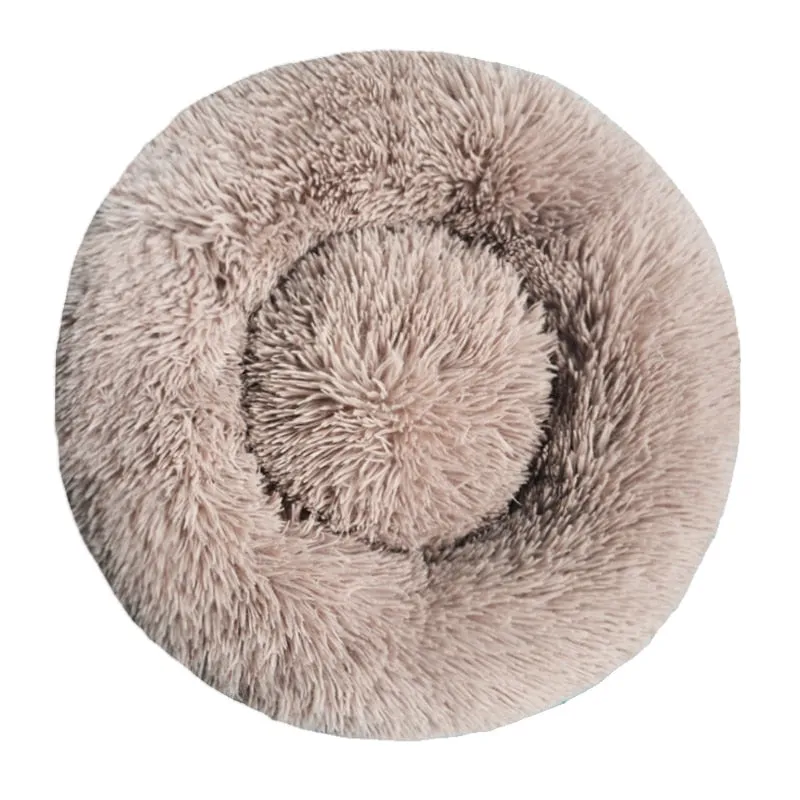 Best Comfy Calming Pet Bed Kennel Ultra Soft Luxurious Faux Cushion
