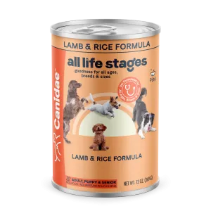 Canidae All Life Stages Lamb & Rice Recipe 13-oz, Wet Dog Food, Case Of 12