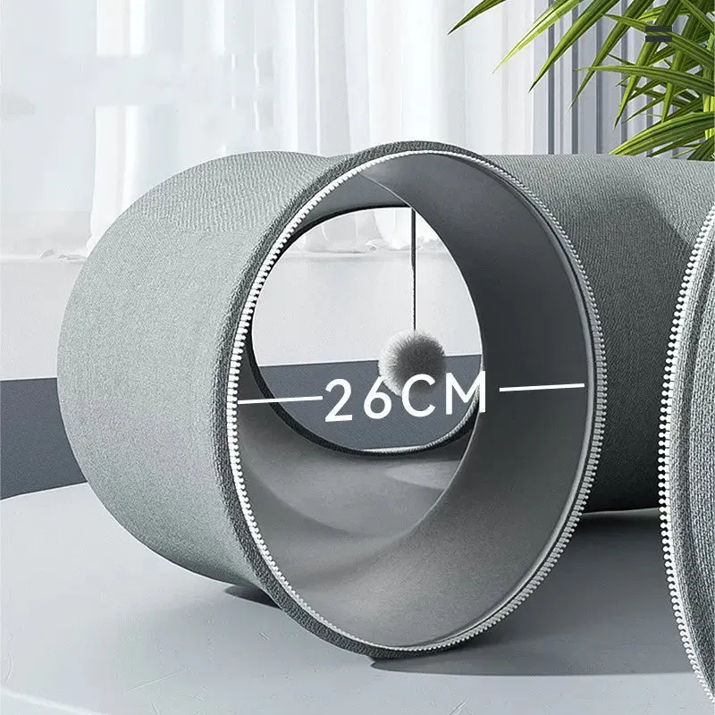 Cat Doughnut Tunnel Bed Crawl Shelter Foldable