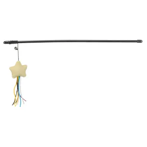 Cat Toy - Playing Rod -Plush Star