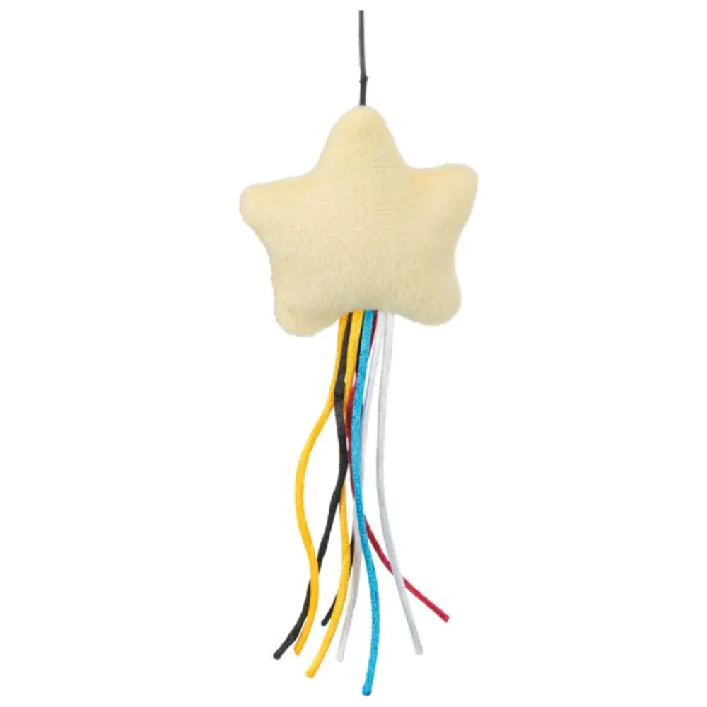 Cat Toy - Playing Rod -Plush Star