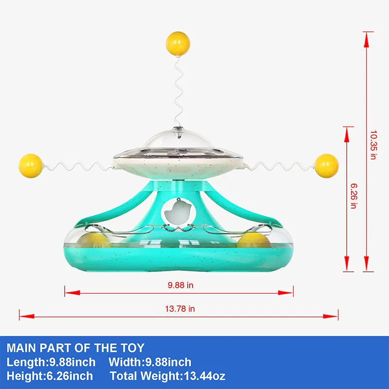 Cat Turntable Interactive Pet Toy