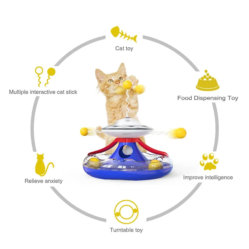 Cat Turntable Interactive Pet Toy