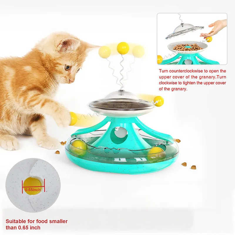 Cat Turntable Interactive Pet Toy