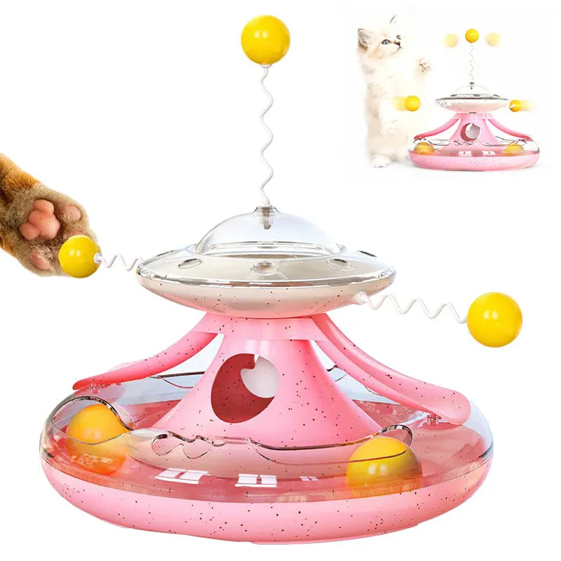 Cat Turntable Interactive Pet Toy