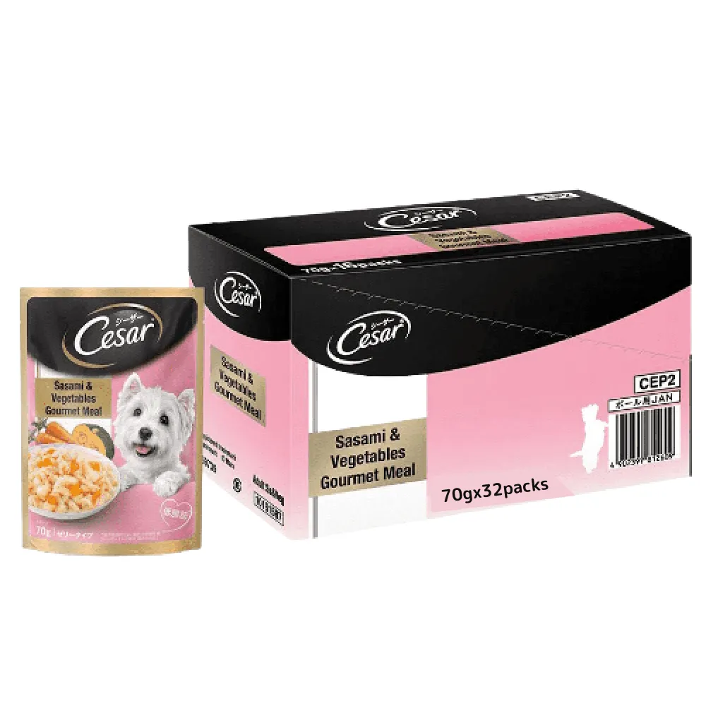 Cesar Sasami & Vegetables Premium Adult Dog Wet Food