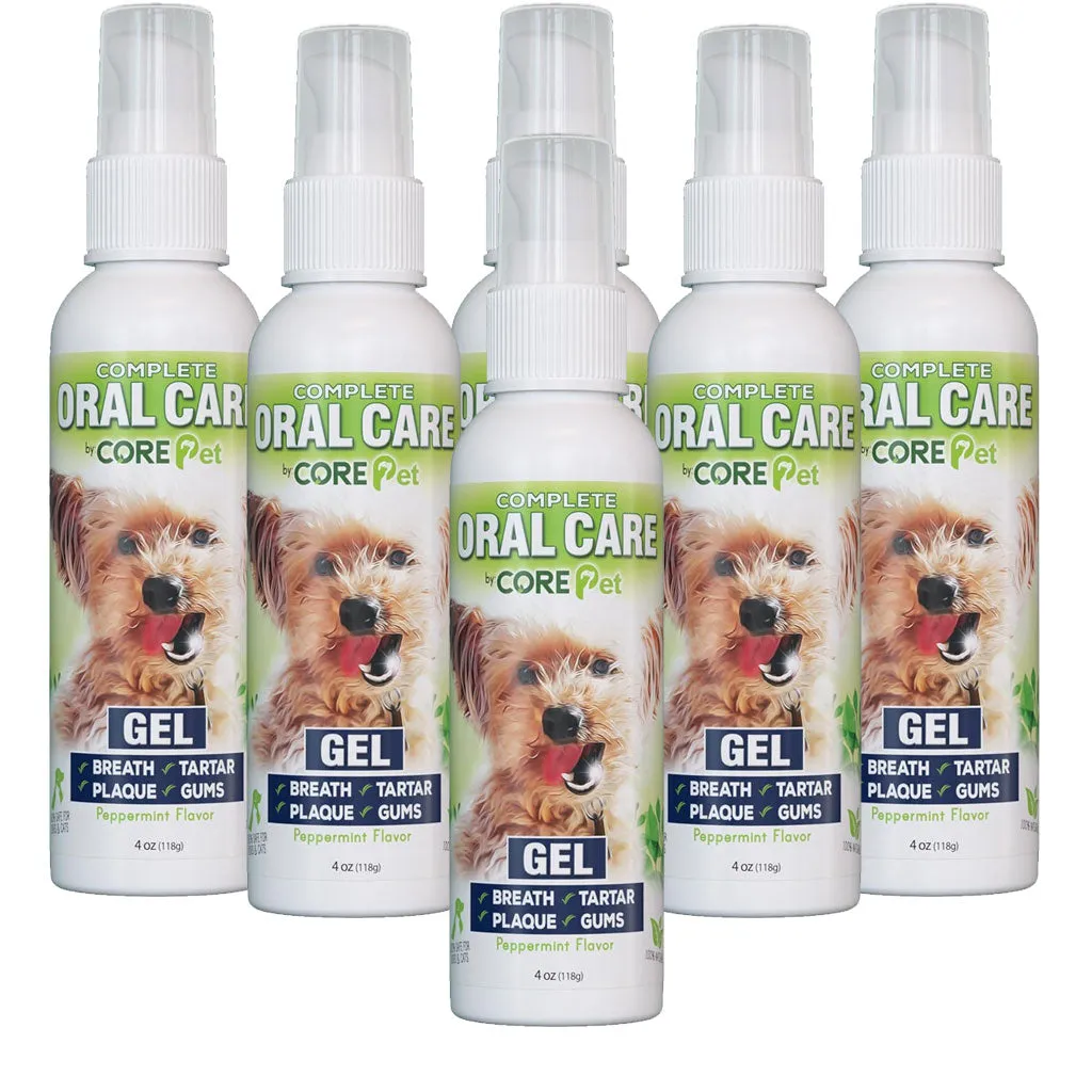Core Pet Complete Oral Care Gel for Dogs & Cats - Peppermint, 4-oz