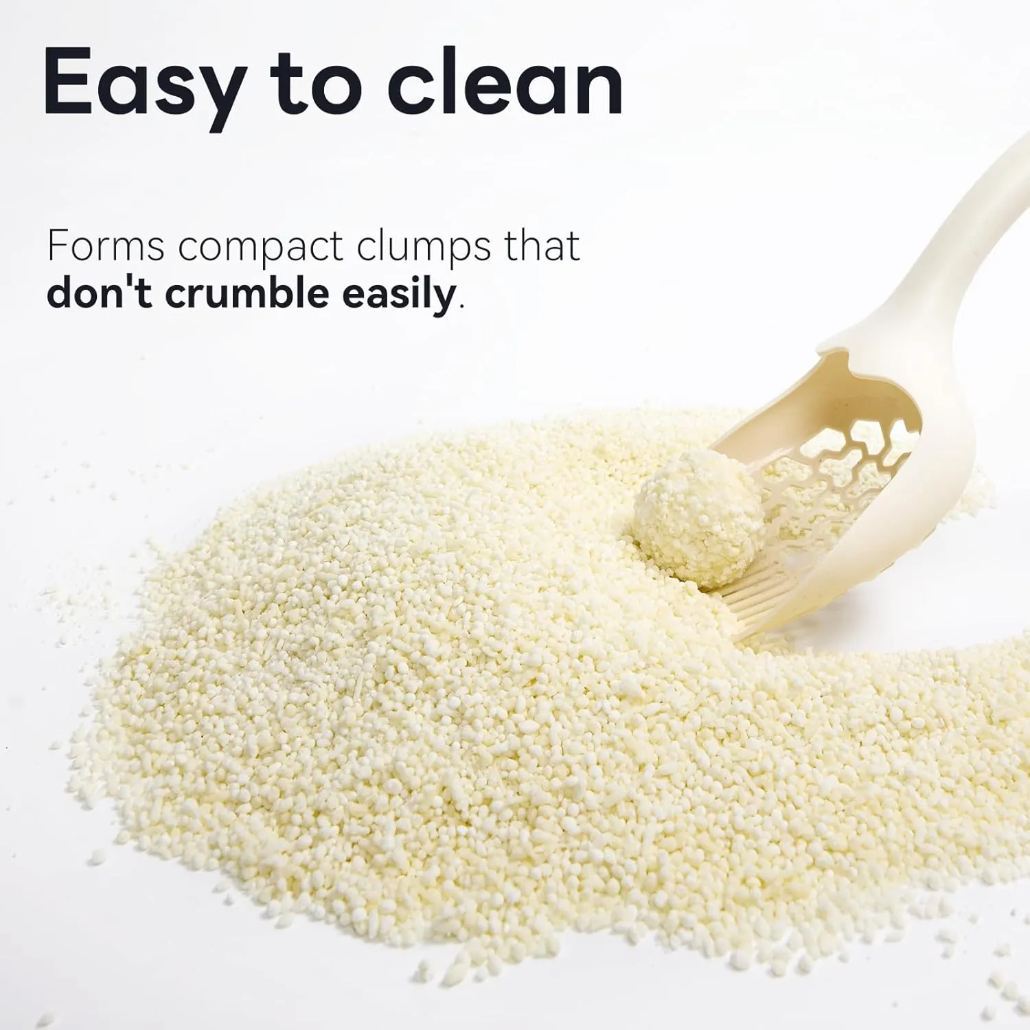Corn & Cassava Cat Litter, Natural Sustainable Ingredients, Quick Clumping Cat Litter, Flushable, Superior Odor Control, 99.9% Dust Free Kitty Litter