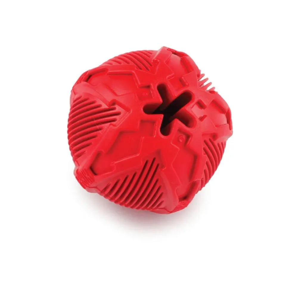Dog Rubber Ball Extra Durable   Treat Hole - For Aggressive Chewer Fetch   Chase