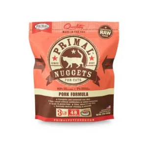 Frozen Pork Cat Food