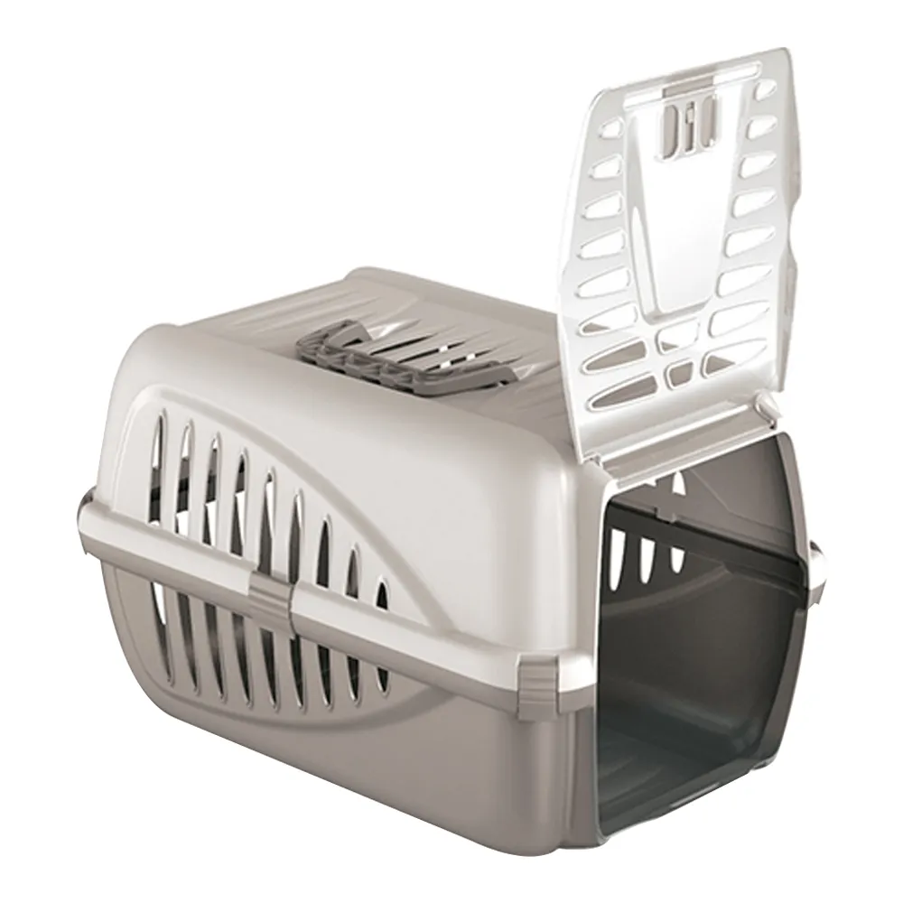Georplast Panzer Pet Carrier Grey