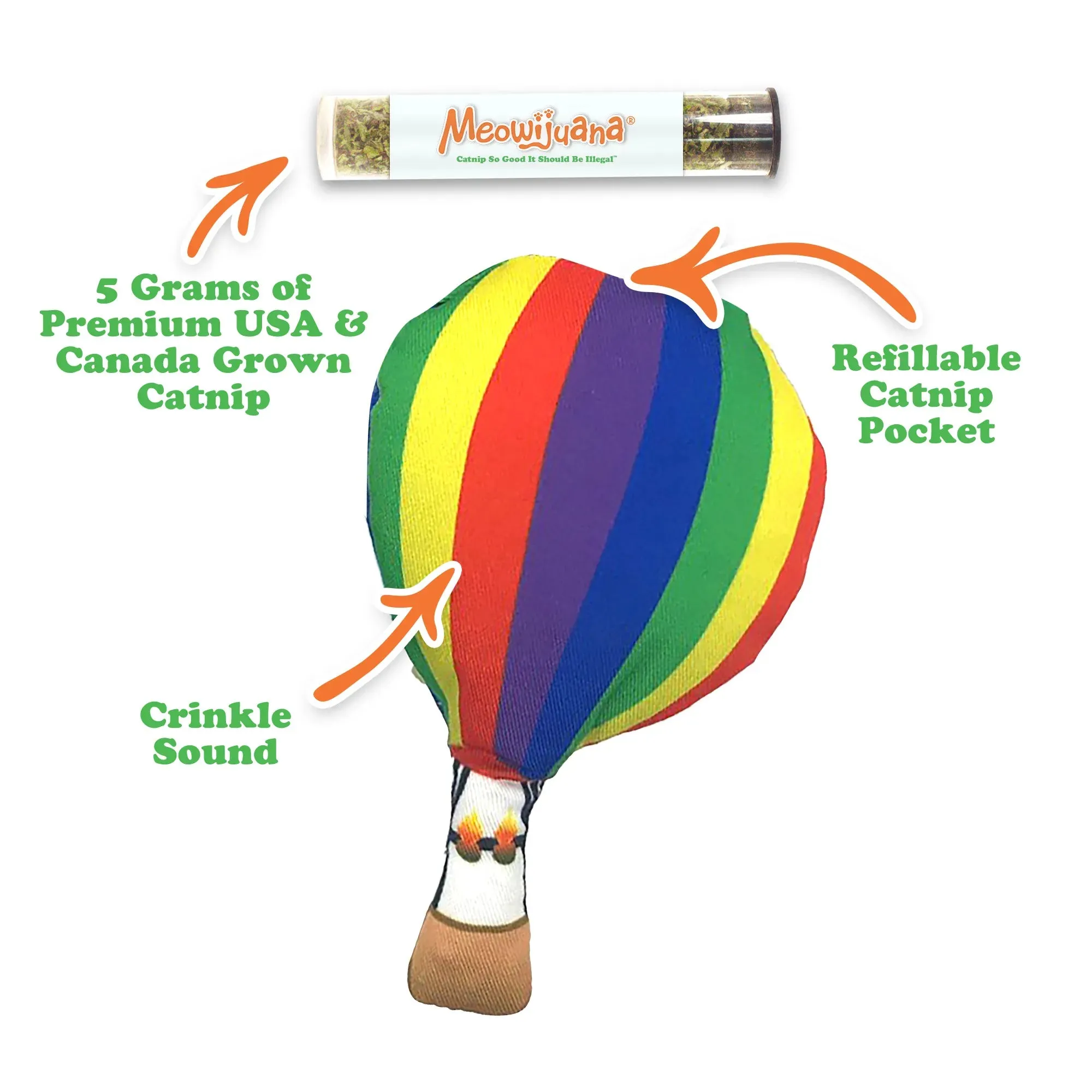 Get a Rise Balloon Refillable Cat Toy