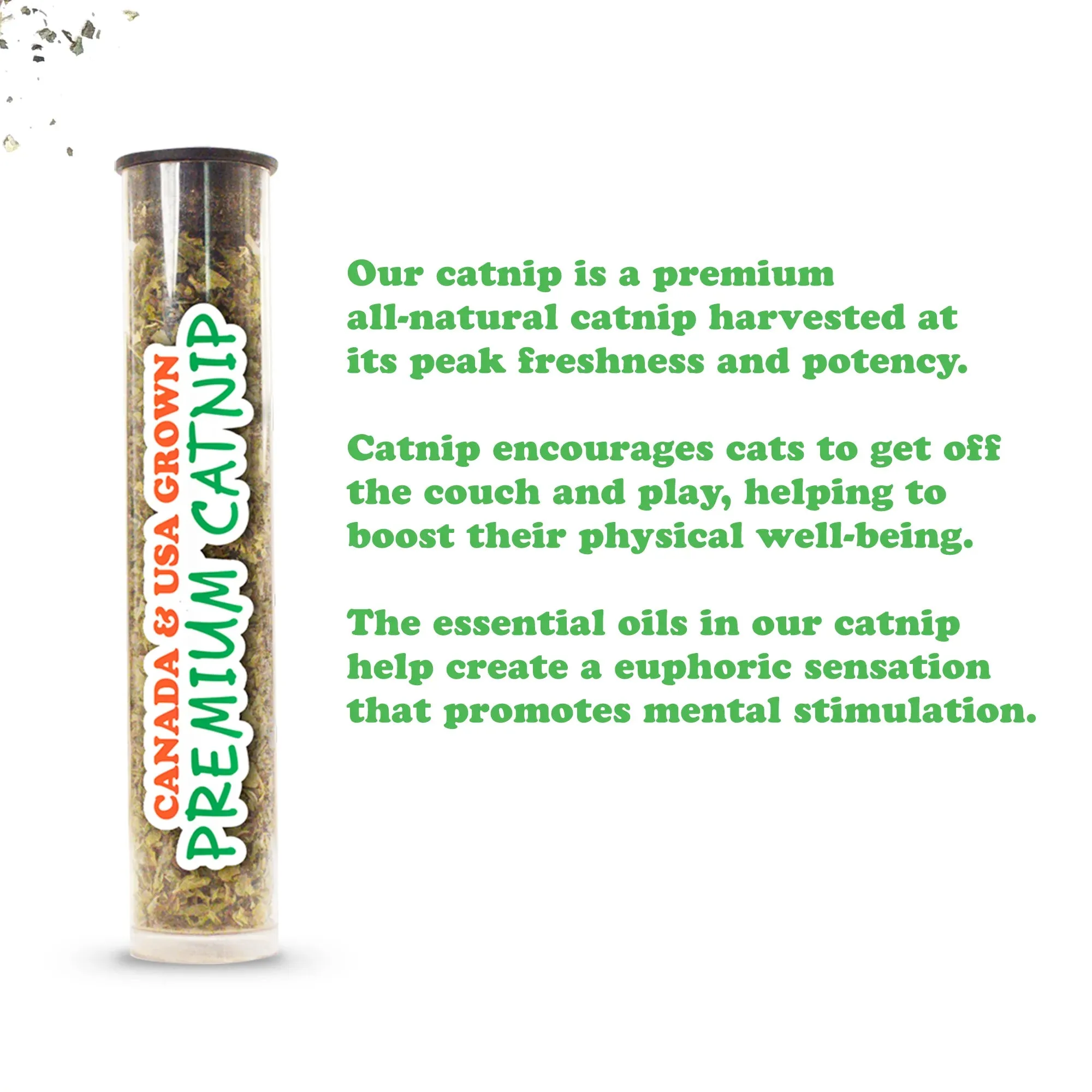 Get Blitzed Reindeer Refillable Cat Toy