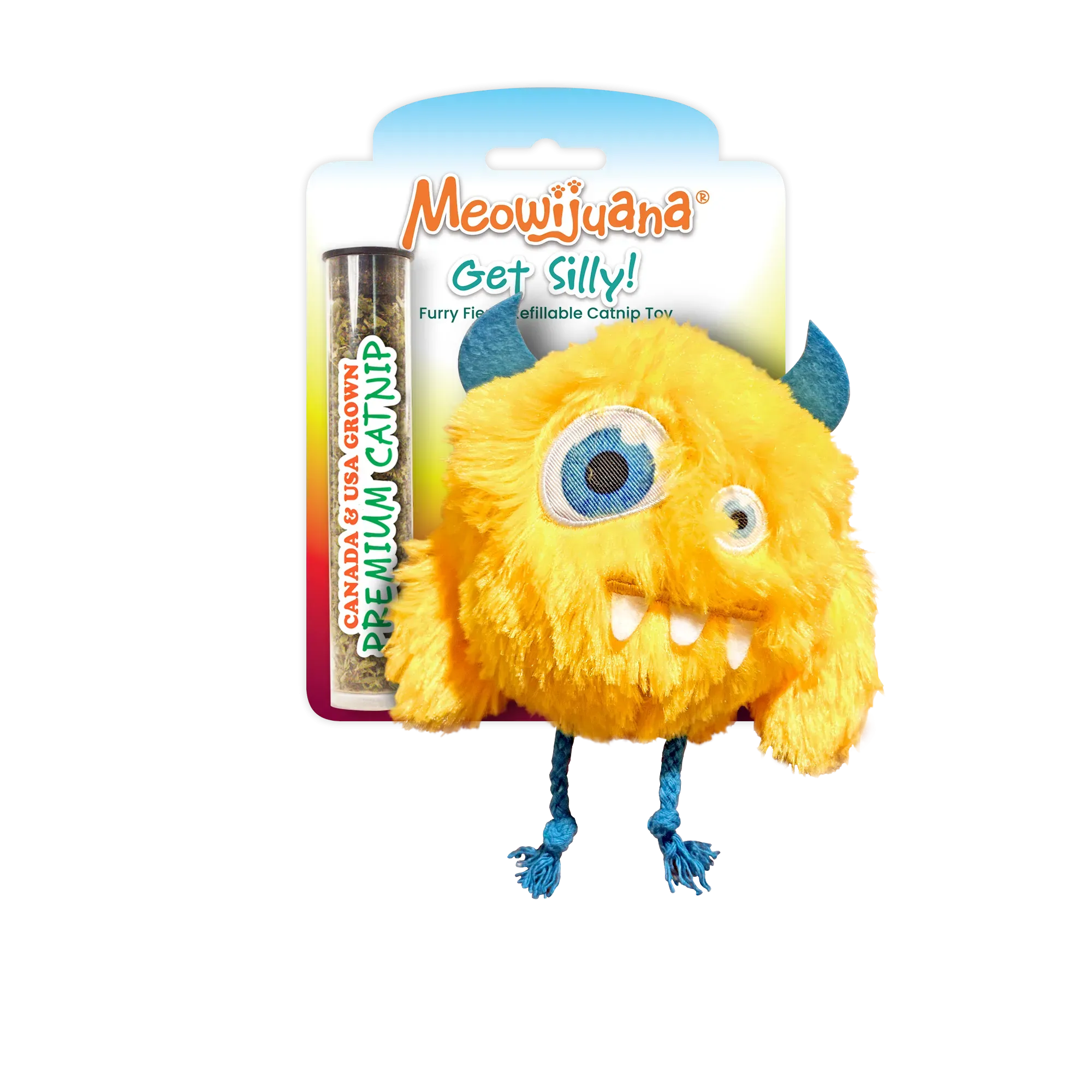 Get Silly Furry Fiend Refillable Cat Toy
