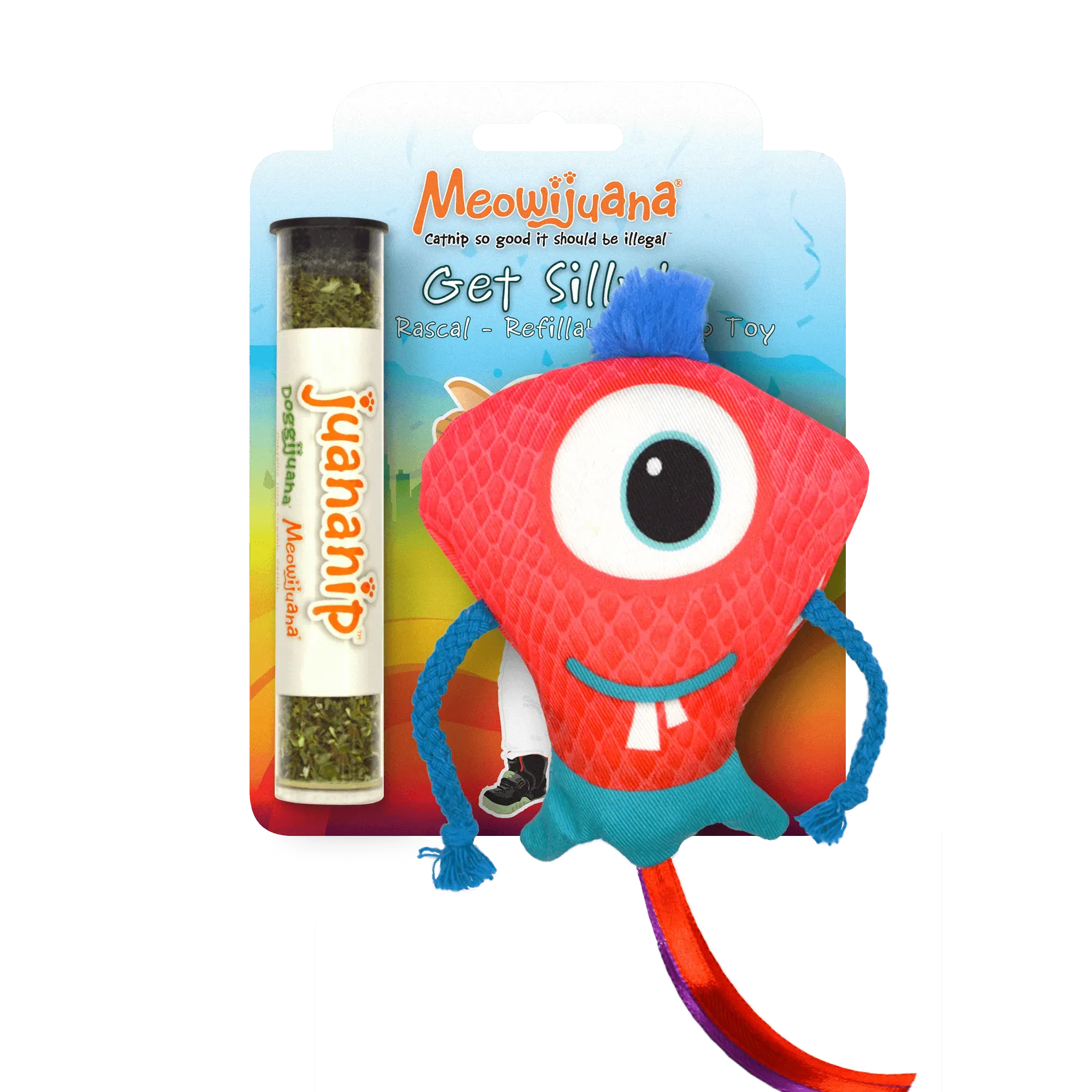 Get Silly Ruby Rascal Refillable Cat Toy