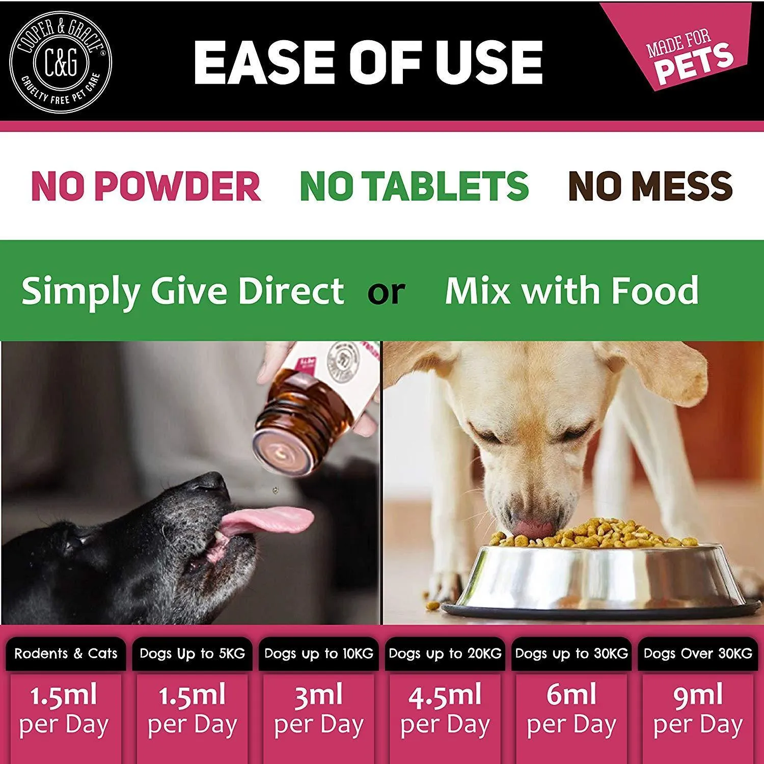 Hemp Pet Oil Supplement for Joints