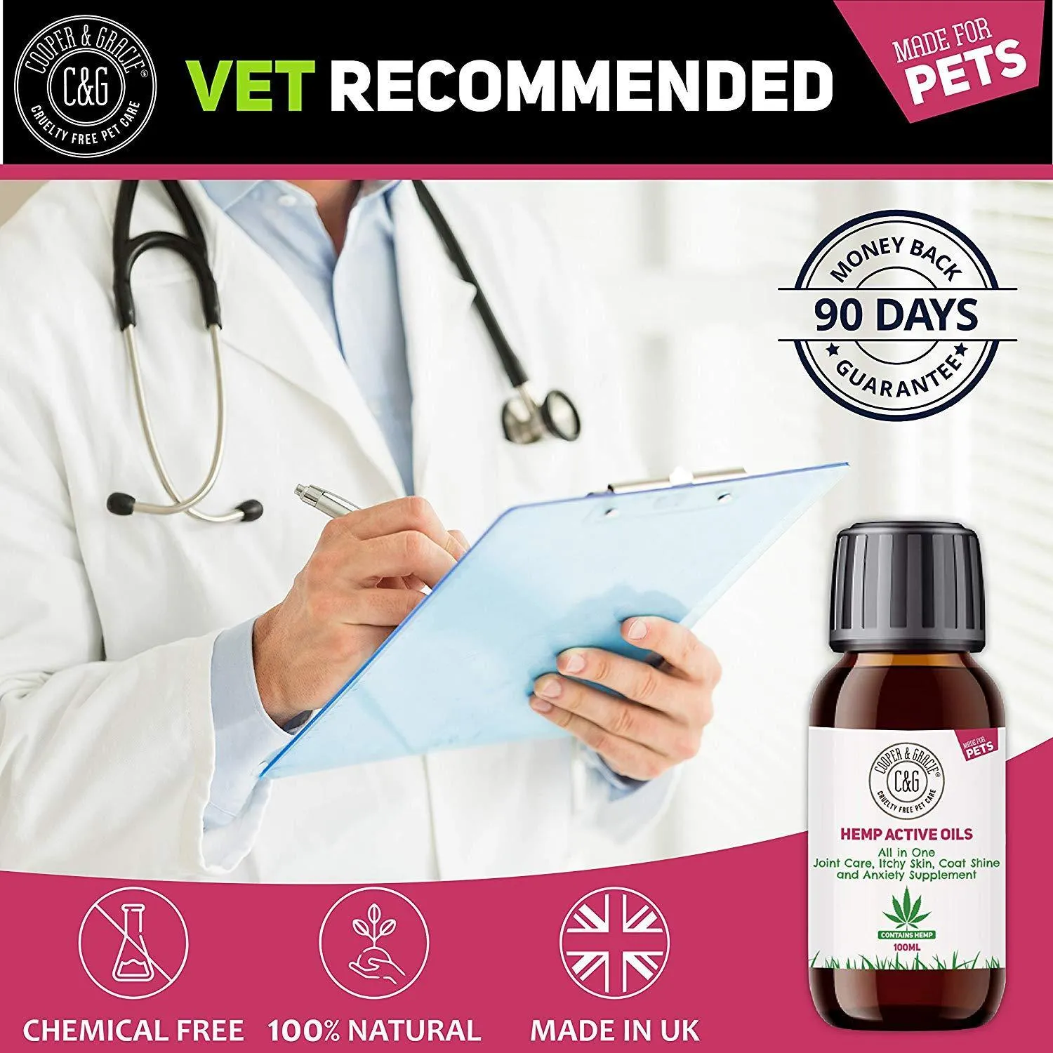 Hemp Pet Oil Supplement for Joints