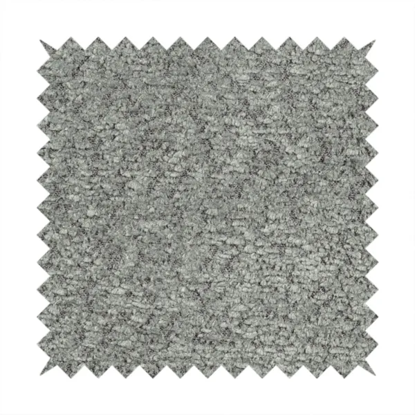 Hoover Boucle Recycled PET Material Grey Colour Upholstery Fabric CTR-1907 - Handmade Cushions