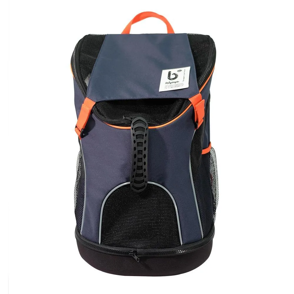 Ibiyaya Ultralight Pro Navy Blue Backpack Pet Carrier^^^