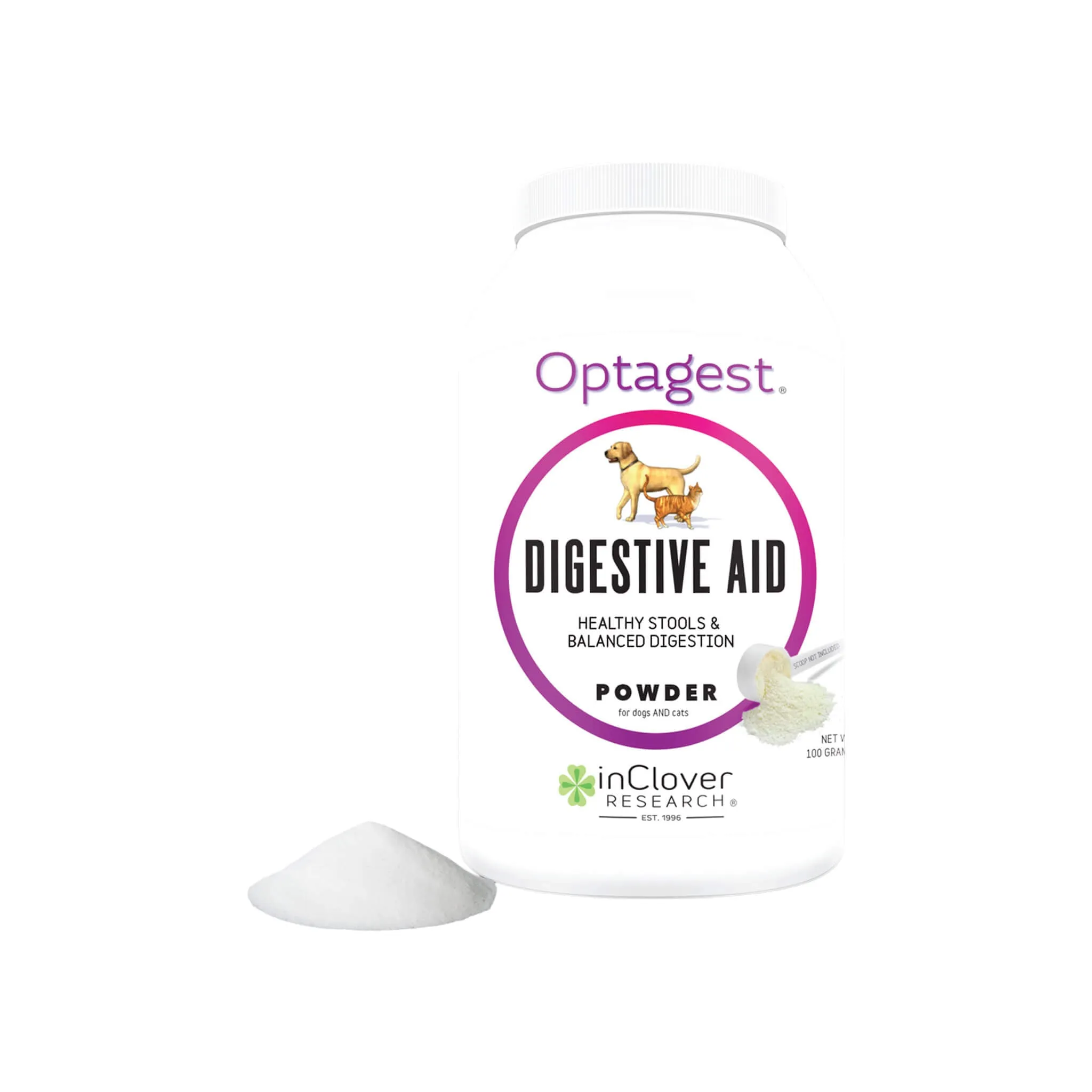 In Clover OptaGest Digestive Aid Dog & Cat Supplement