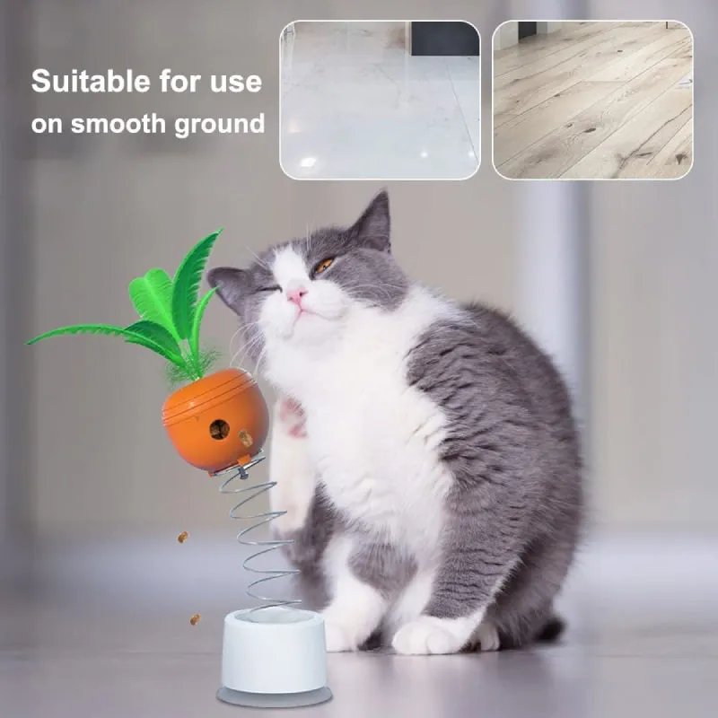Interactive Treat Dispenser Cat Toy
