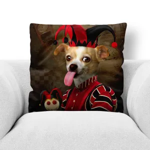 JEST KIDDING - CUSTOM PET PORTRAIT THROW PILLOW
